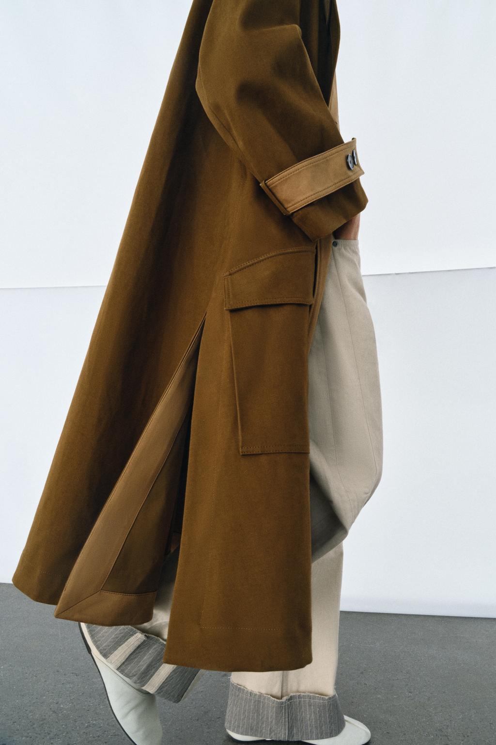 TRENCH LONG COMBINÉ ZW COLLECTION