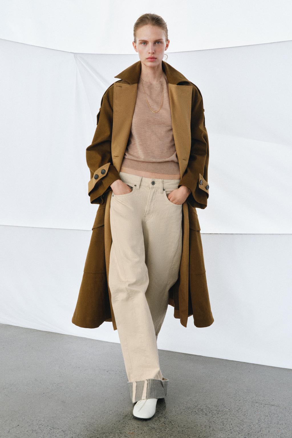 TRENCH LONG COMBINÉ ZW COLLECTION