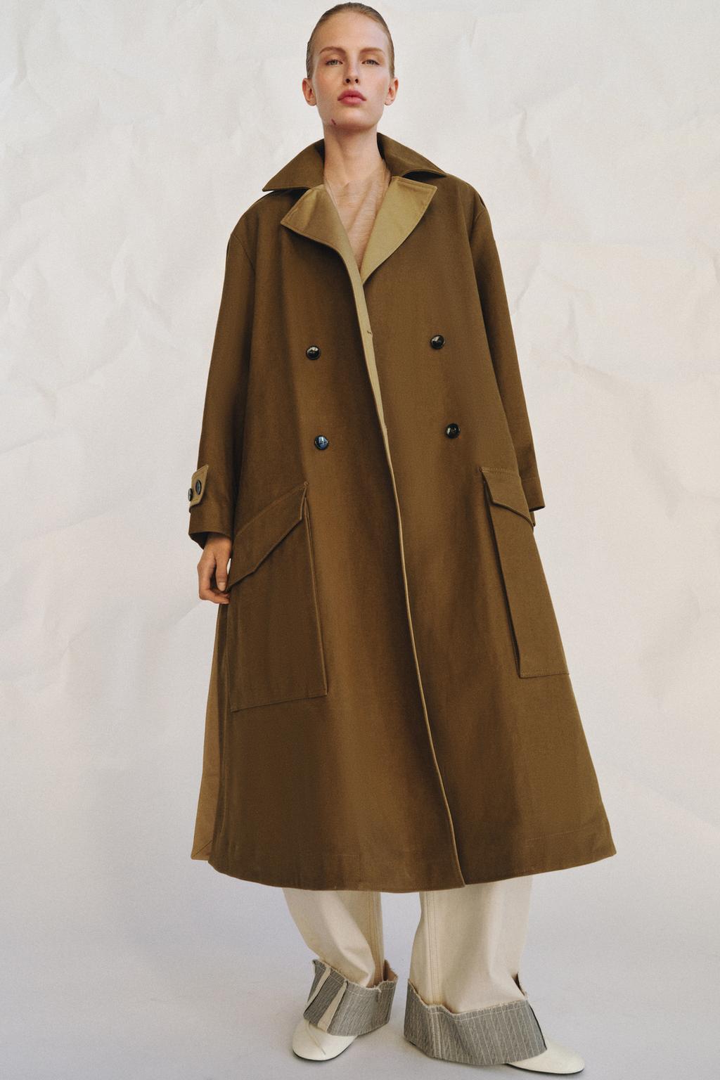 TRENCH LONG COMBINÉ ZW COLLECTION