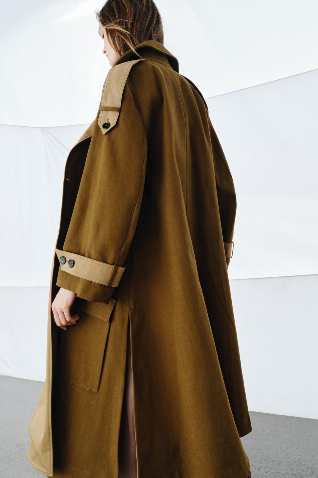 TRENCH LONG COMBINÉ ZW COLLECTION
