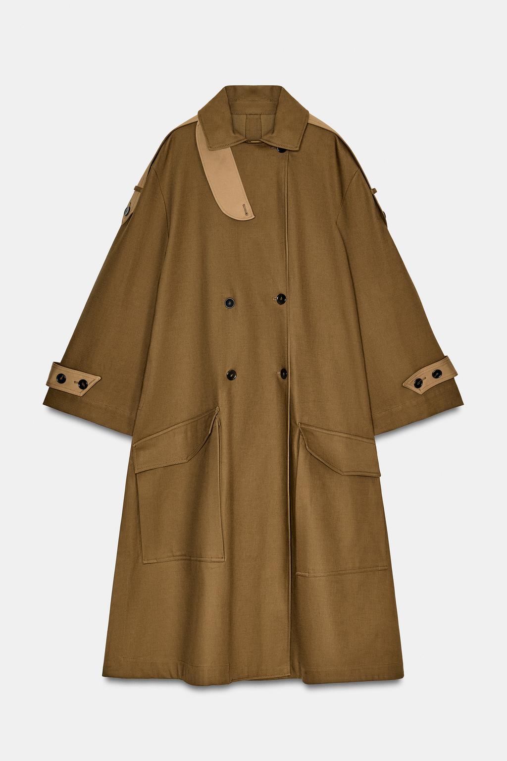 TRENCH LONG COMBINÉ ZW COLLECTION