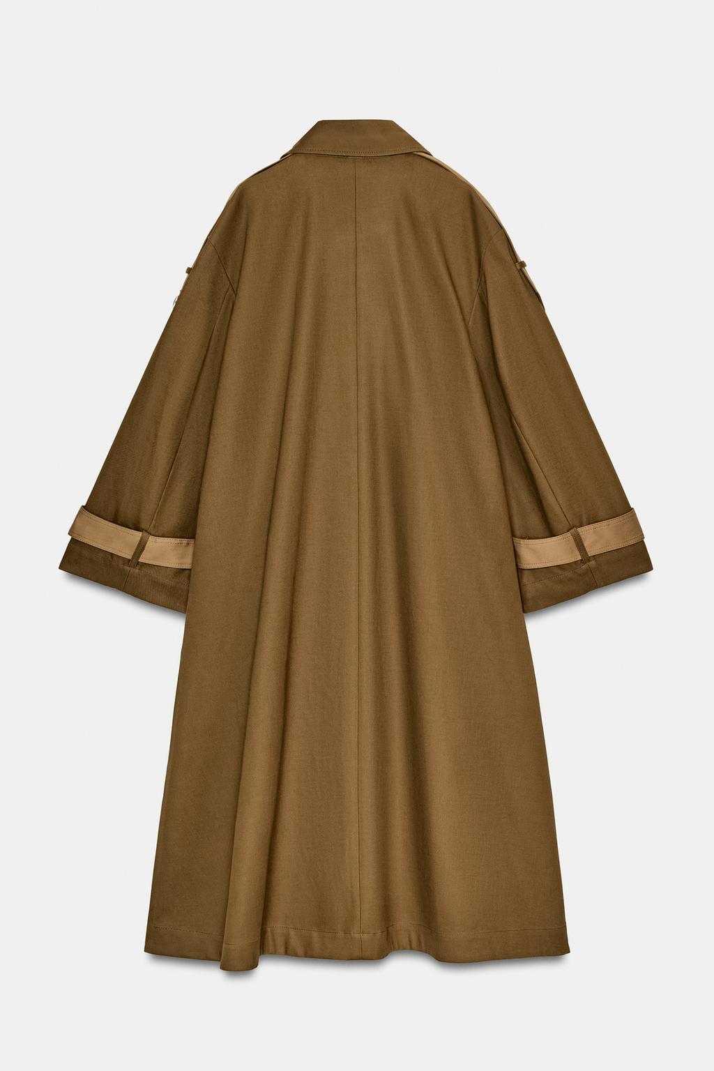 TRENCH LONG COMBINÉ ZW COLLECTION