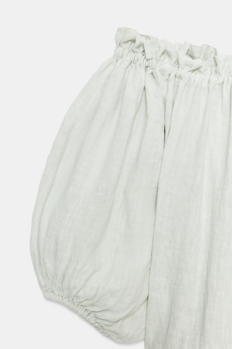 ROBE MI-LONGUE 100% LIN ZW COLLECTION