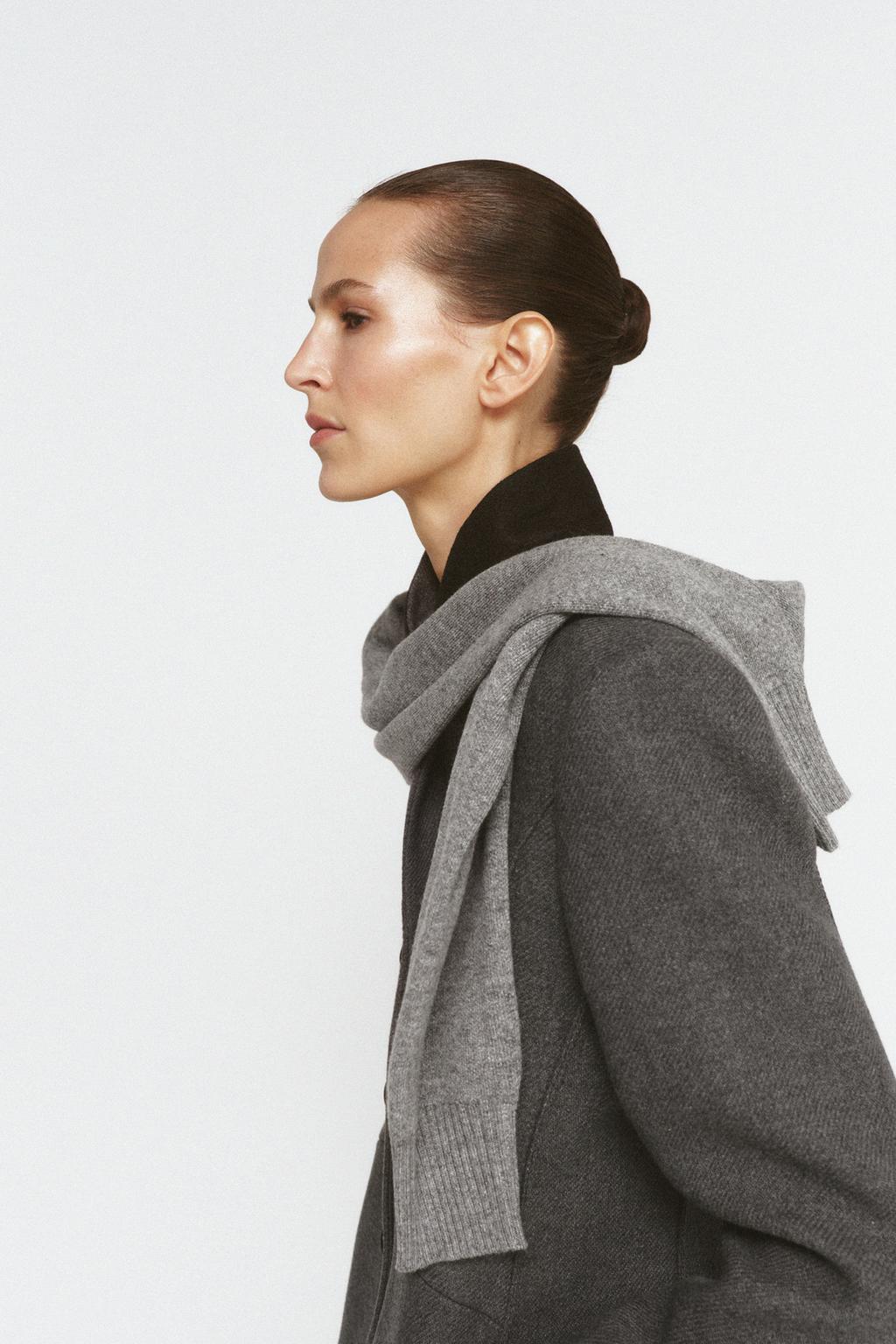 MANTEAU CINTRÉ AVEC LAINE MANTECO ZW COLLECTION LIMITED EDITION