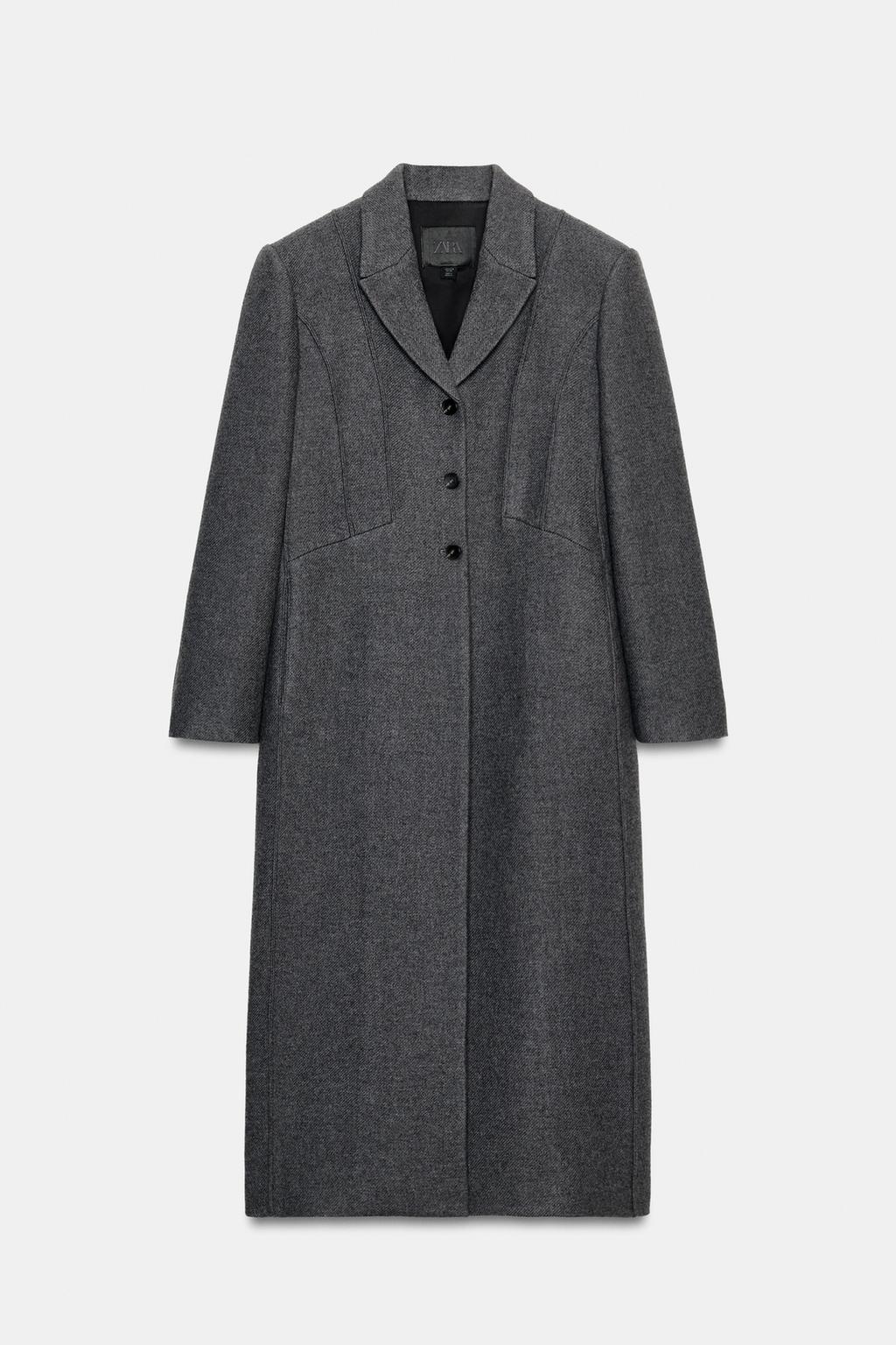 MANTEAU CINTRÉ AVEC LAINE MANTECO ZW COLLECTION LIMITED EDITION