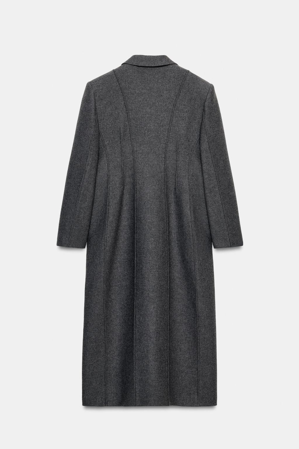 MANTEAU CINTRÉ AVEC LAINE MANTECO ZW COLLECTION LIMITED EDITION