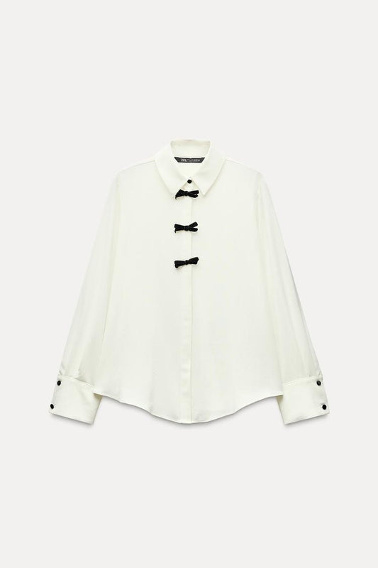 CHEMISE À NŒUDS