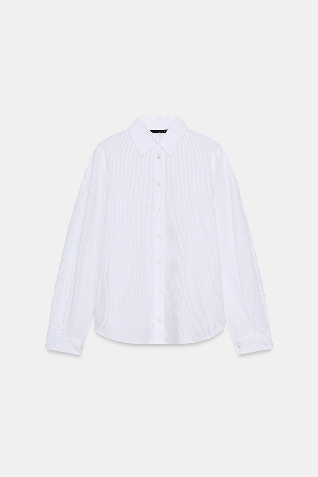 CHEMISE EN COTON RAYÉE
