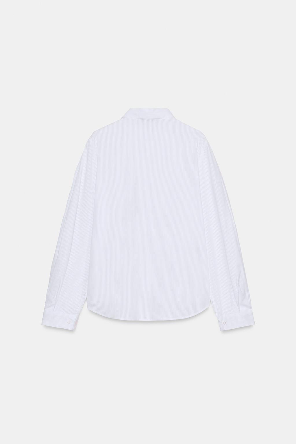 CHEMISE EN COTON RAYÉE