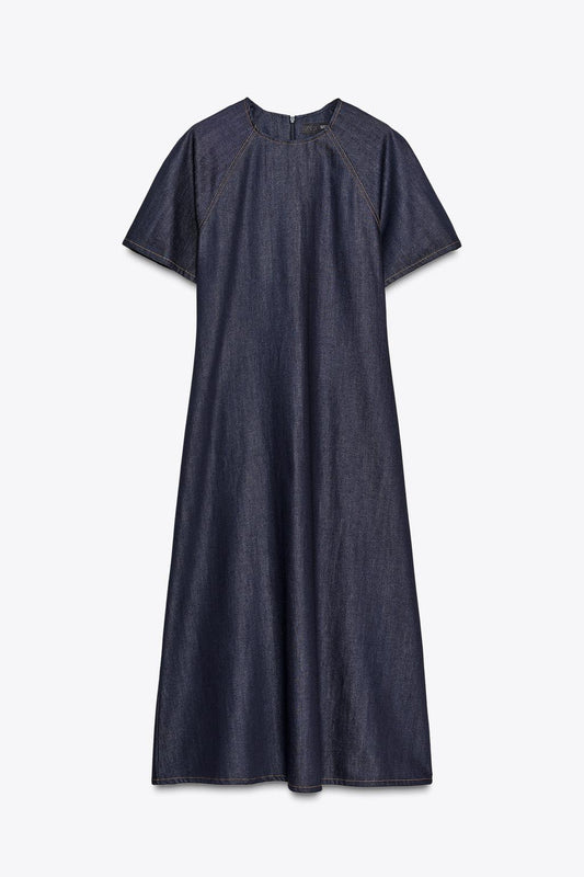 ROBE LONGUE EN DENIM ZW COLLECTION