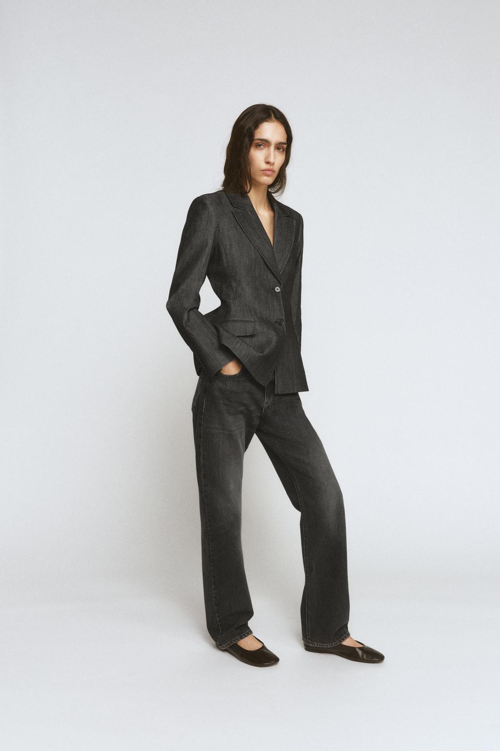 BLAZER EN DENIM ZW COLLECTION