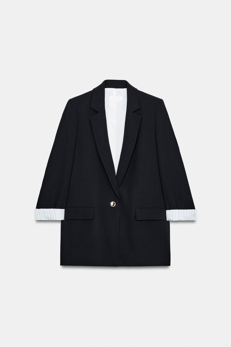 VESTE AVEC POIGNETS IMPRIMÉS
