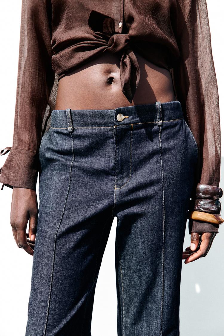 PANTALON BOOTCUT NERVURE