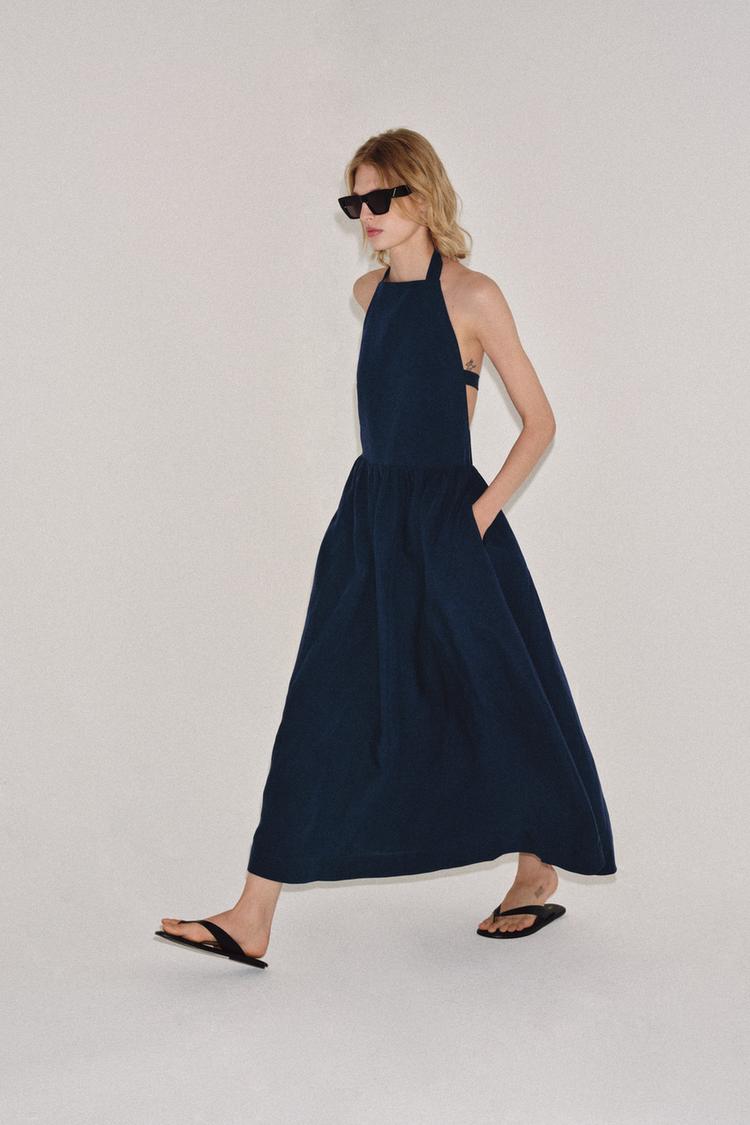 ROBE À ENCOLURE HALTER ZW COLLECTION