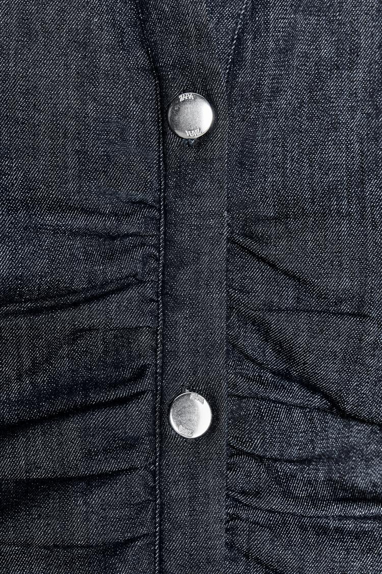 ROBE Z1975 MI-LONGUE EN JEAN