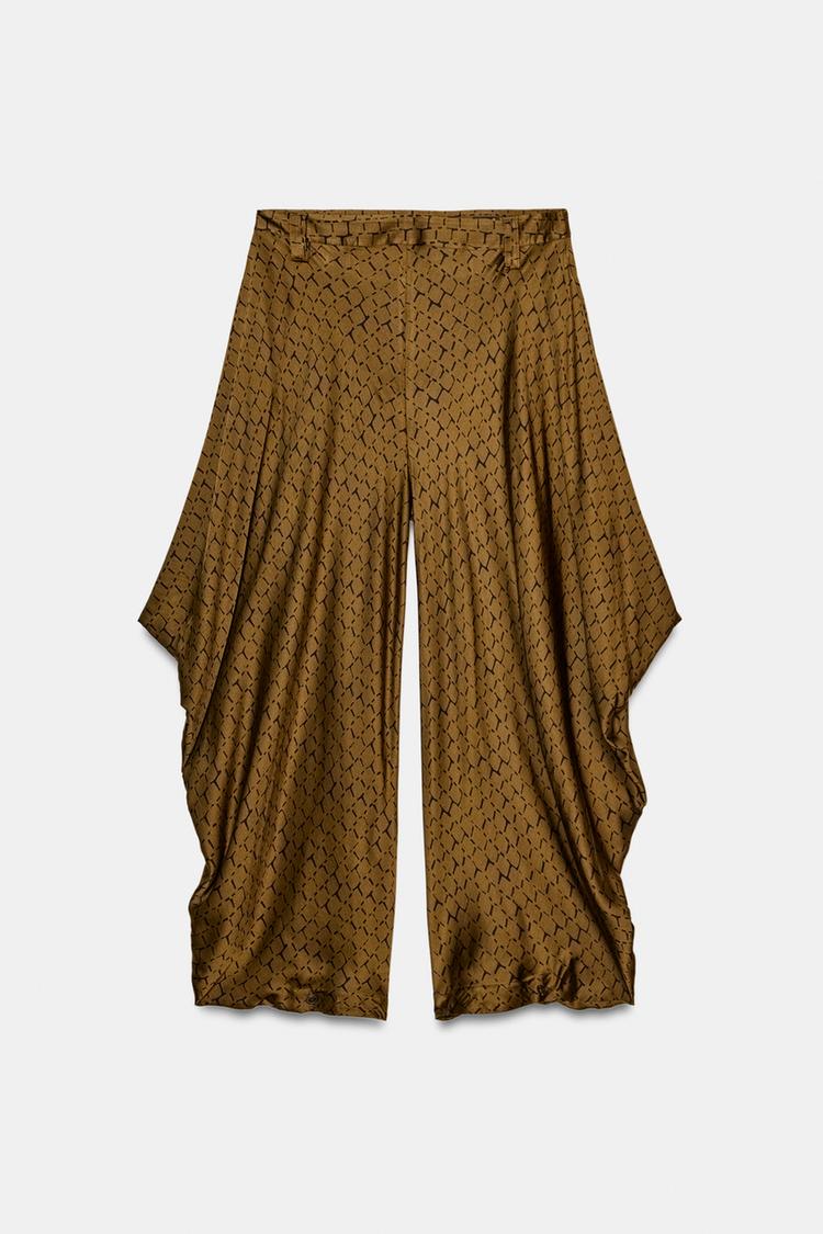 PANTALON IMPRIMÉ DRAPÉ ZW COLLECTION