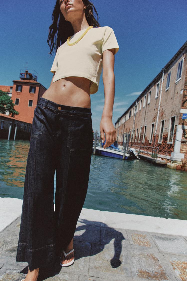 JEAN Z1975 JUPE-CULOTTE TAILLE NORMALE