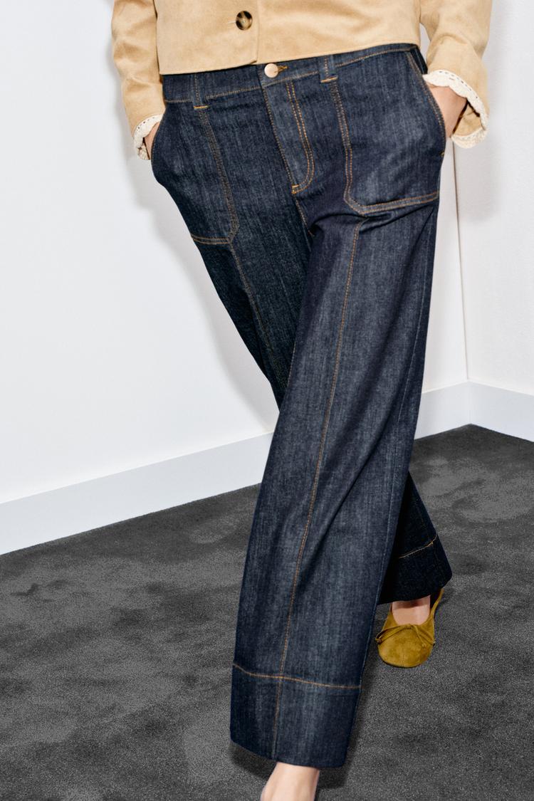 JEAN Z1975 JUPE-CULOTTE TAILLE NORMALE