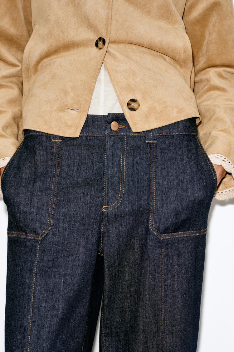 JEAN Z1975 JUPE-CULOTTE TAILLE NORMALE