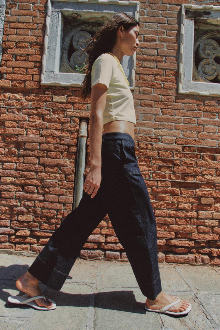 JEAN Z1975 JUPE-CULOTTE TAILLE NORMALE