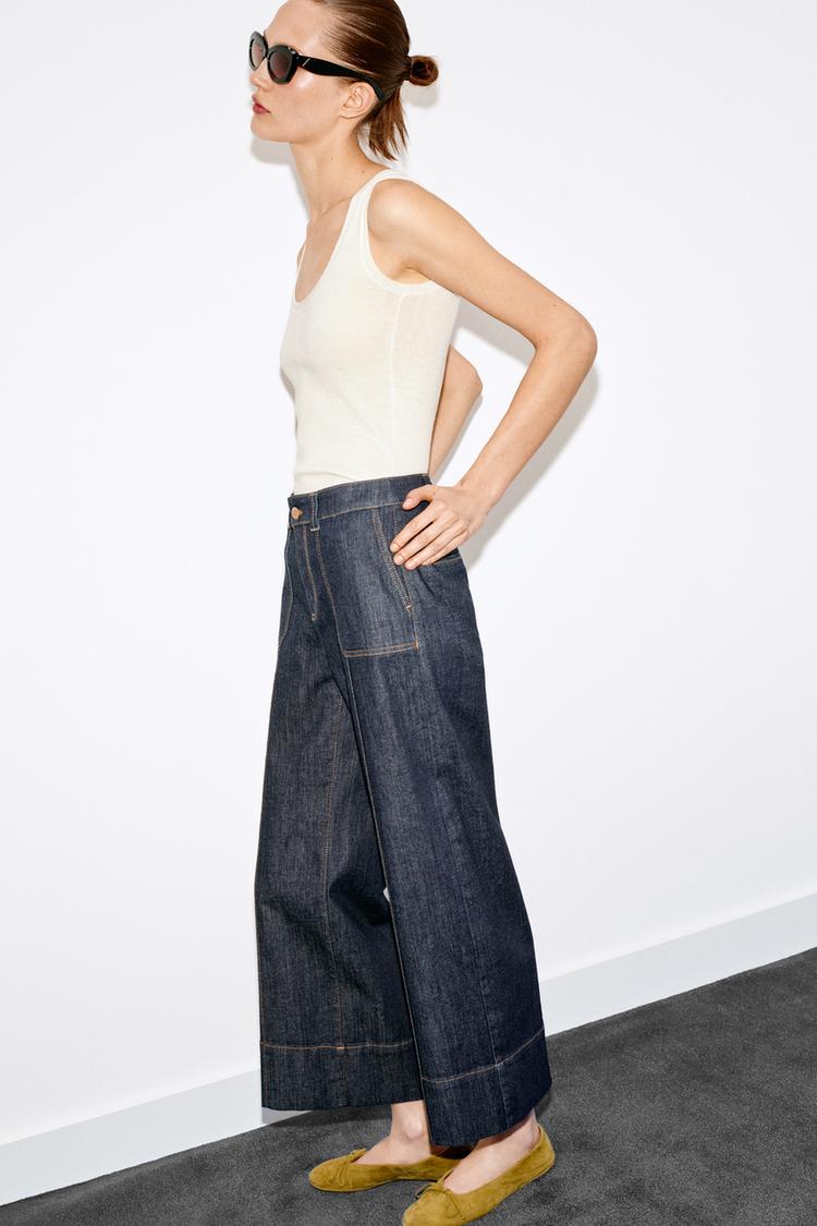 JEAN Z1975 JUPE-CULOTTE TAILLE NORMALE