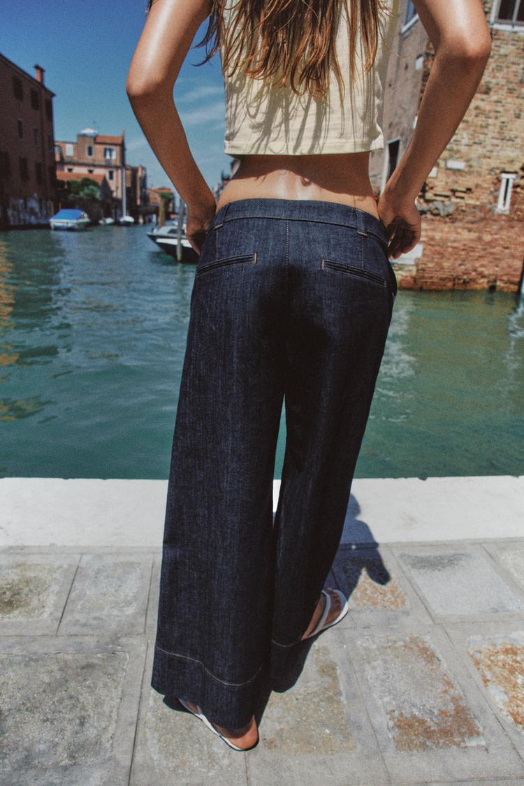 JEAN Z1975 JUPE-CULOTTE TAILLE NORMALE