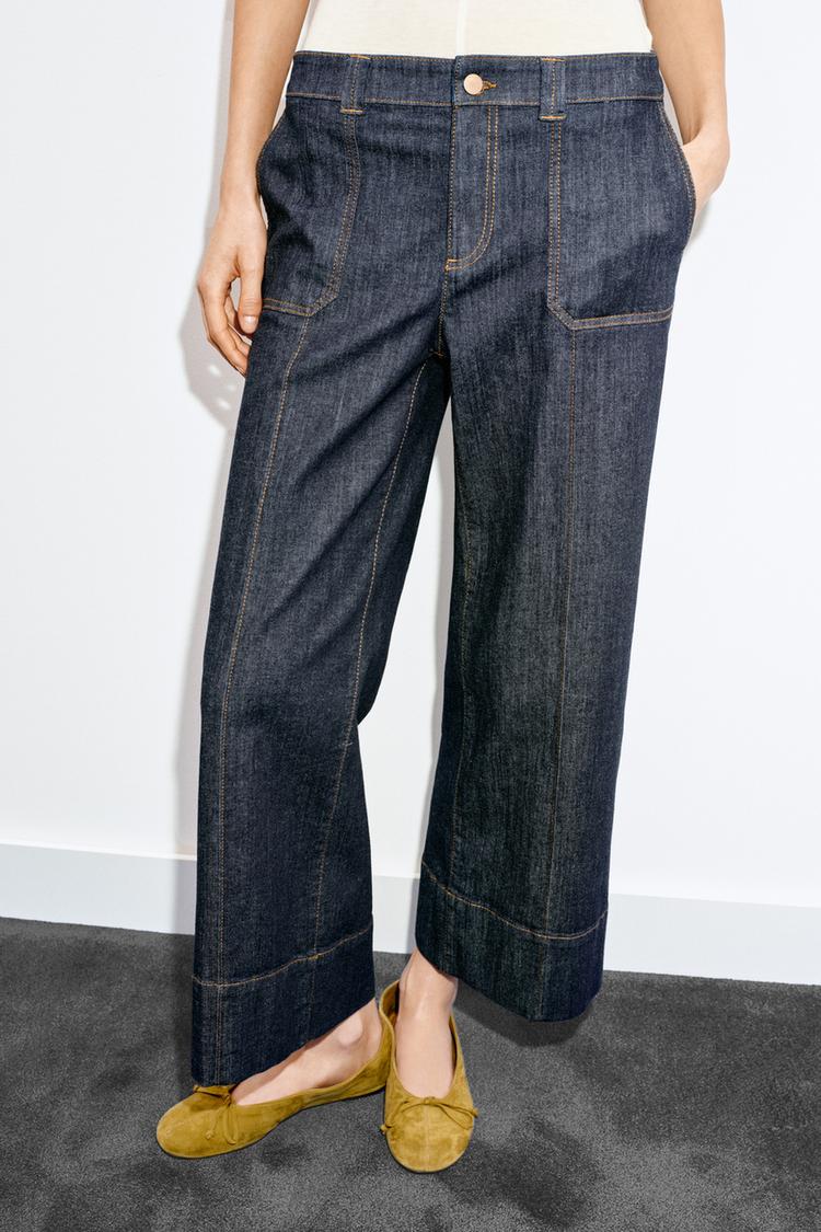 JEAN Z1975 JUPE-CULOTTE TAILLE NORMALE