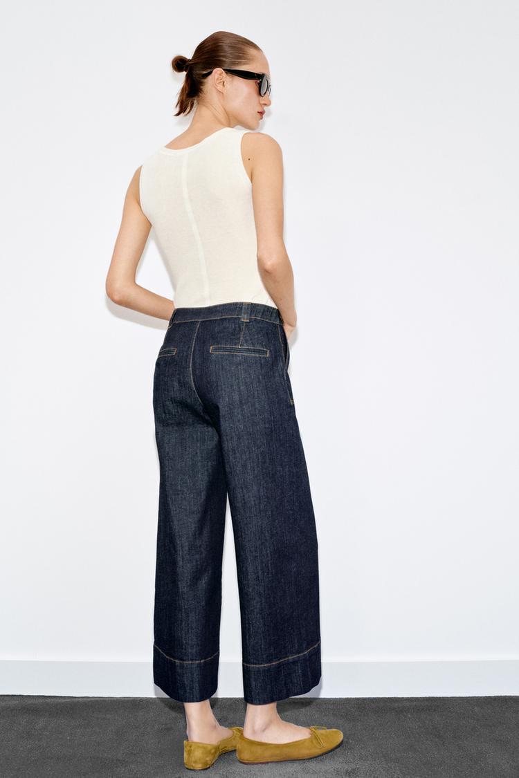 JEAN Z1975 JUPE-CULOTTE TAILLE NORMALE