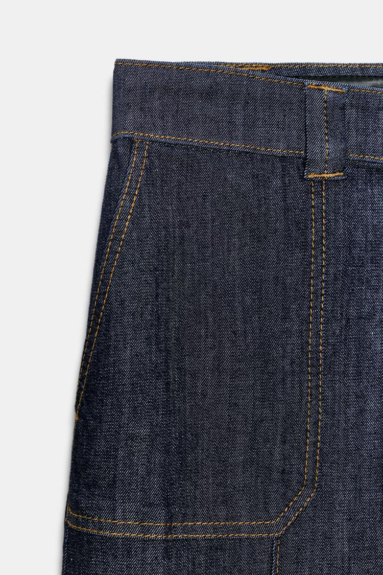 JEAN Z1975 JUPE-CULOTTE TAILLE NORMALE