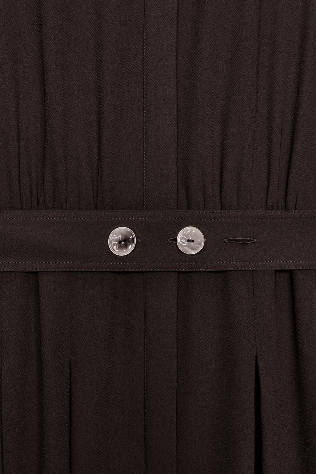 ROBE MI-LONGUE AVEC CEINTURE