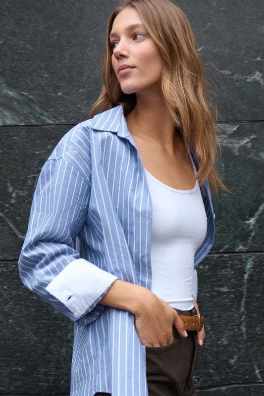 CHEMISE OXFORD AVEC COTON