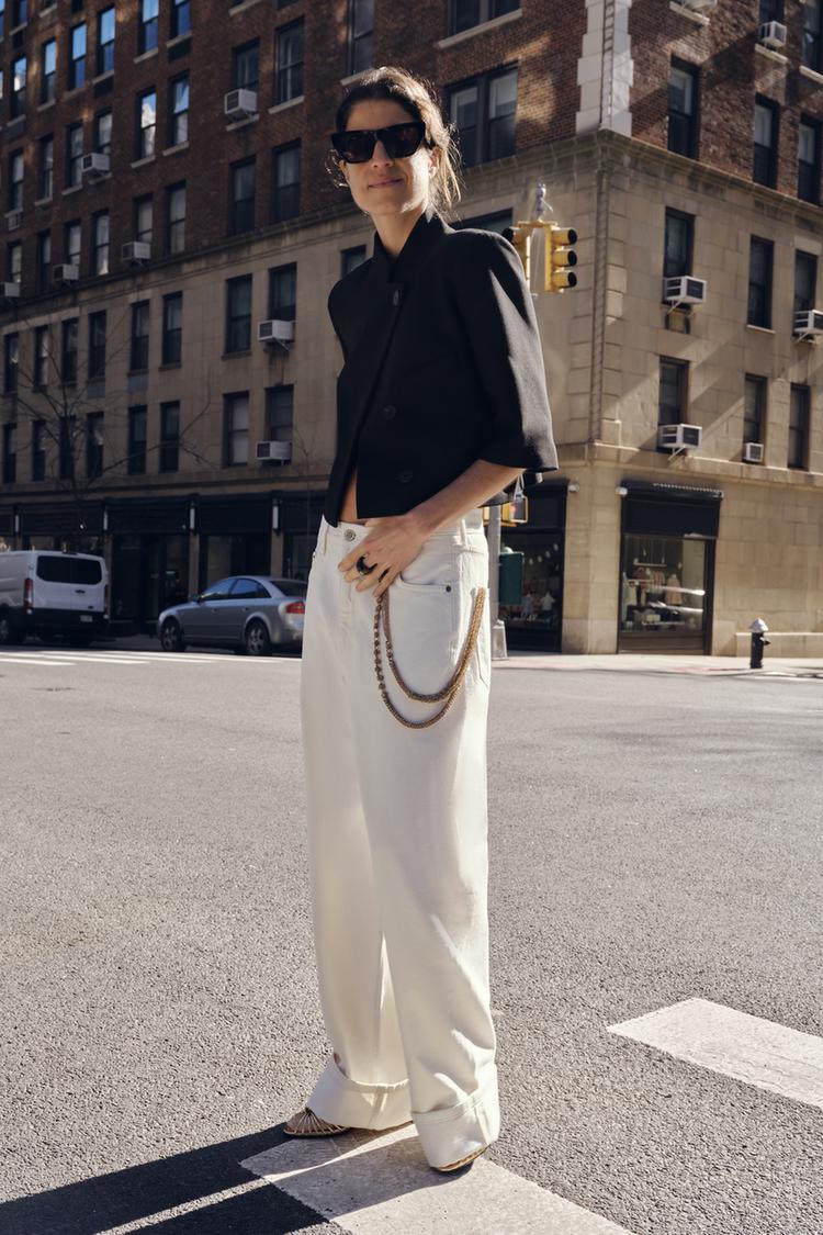 VESTE COURTE À MANCHES COURTES ZW COLLECTION