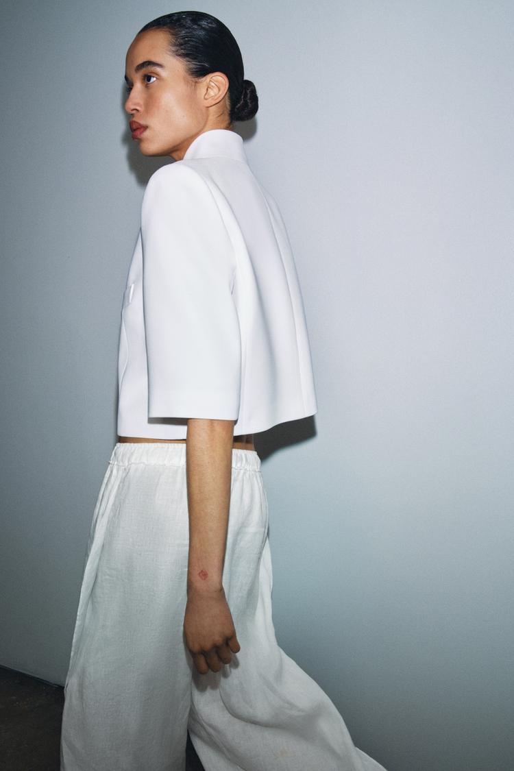 VESTE COURTE À MANCHES COURTES ZW COLLECTION