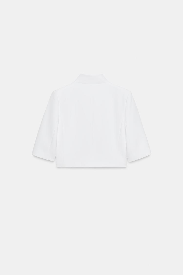 VESTE COURTE À MANCHES COURTES ZW COLLECTION