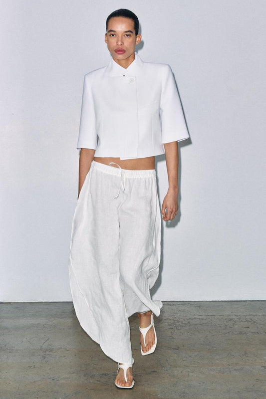 VESTE COURTE À MANCHES COURTES ZW COLLECTION