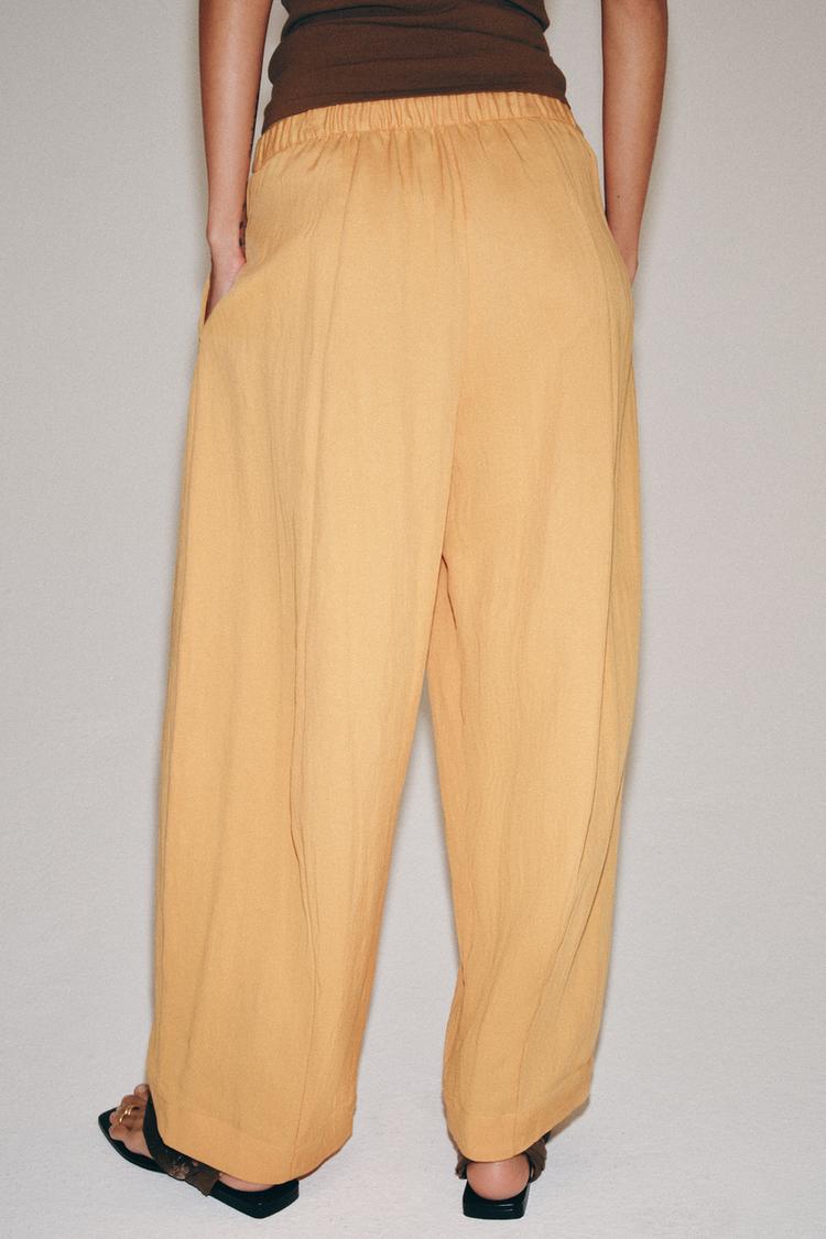 PANTALON BARREL FLUIDE ZW COLLECTION