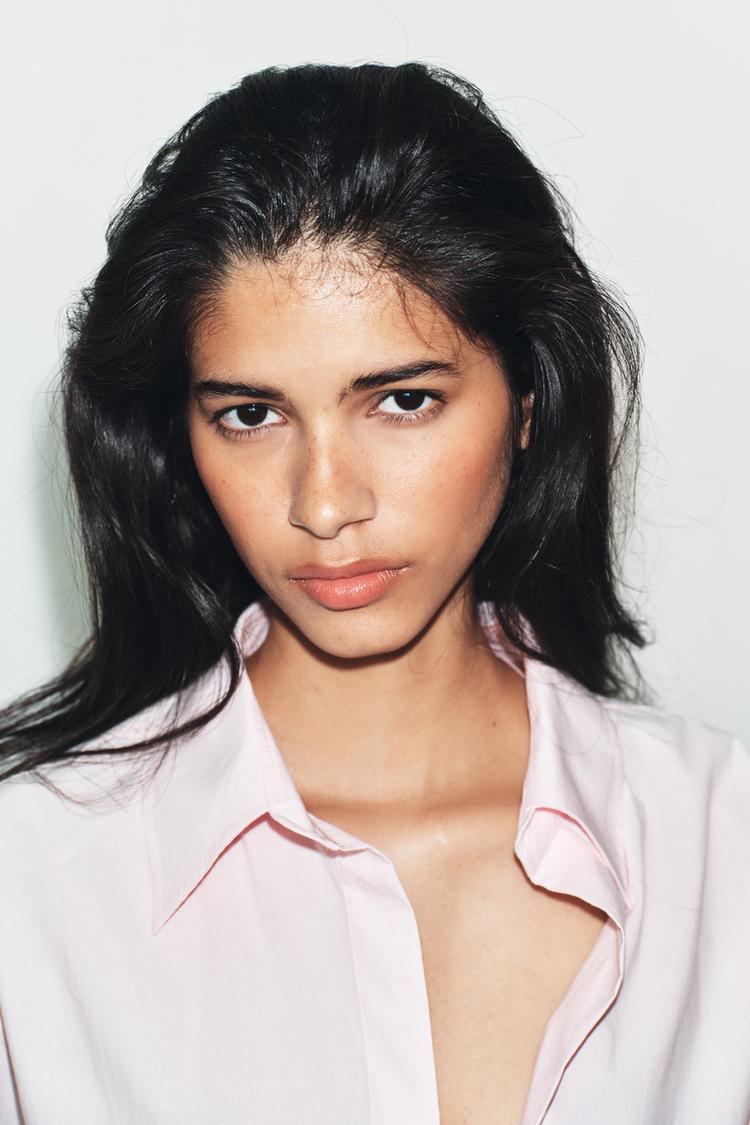 CHEMISE OVERSIZE À NŒUD