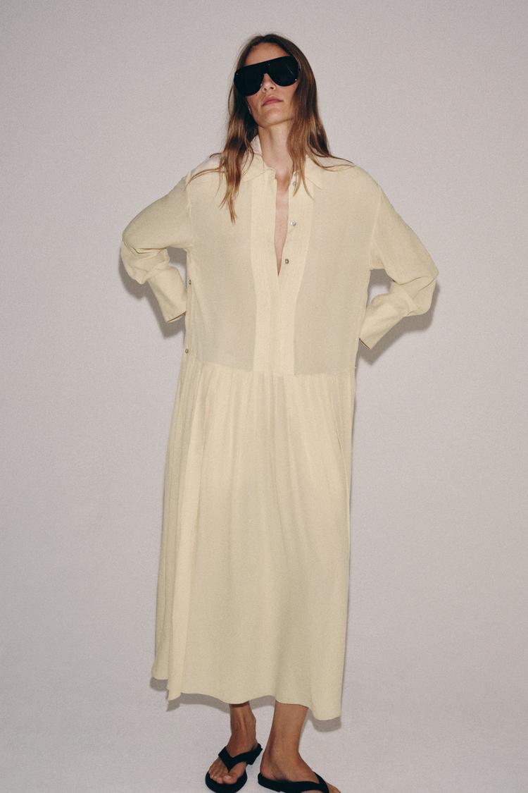 ROBE CHEMISE FLUIDE ZW COLLECTION
