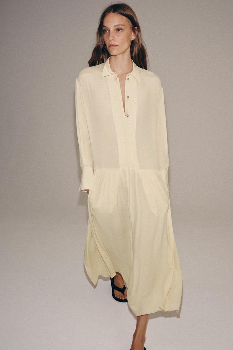 ROBE CHEMISE FLUIDE ZW COLLECTION