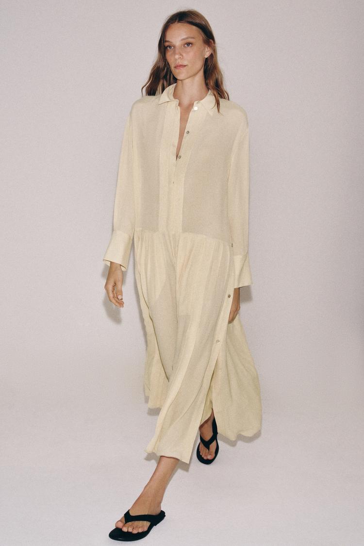 ROBE CHEMISE FLUIDE ZW COLLECTION