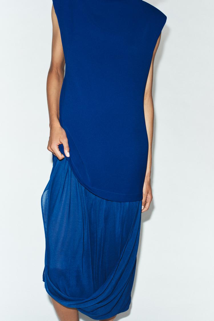 ROBE MIDI BIMATIÈRE