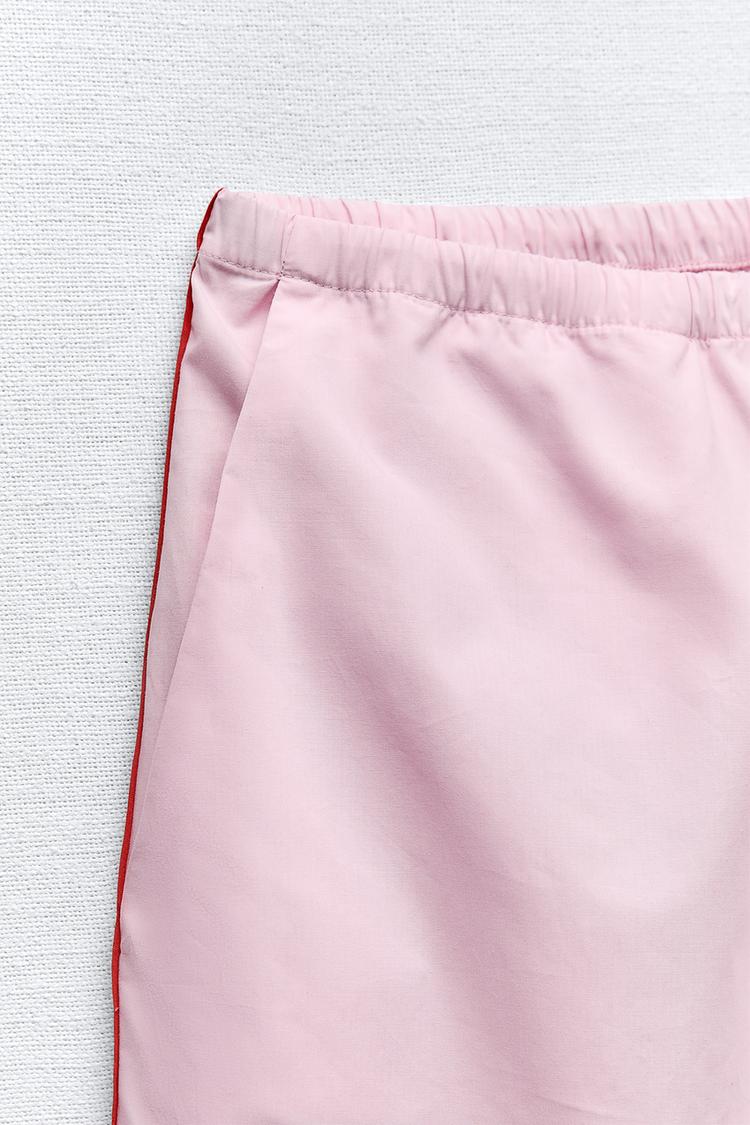 PANTALON STYLE PYJAMA À LISÉRÉ