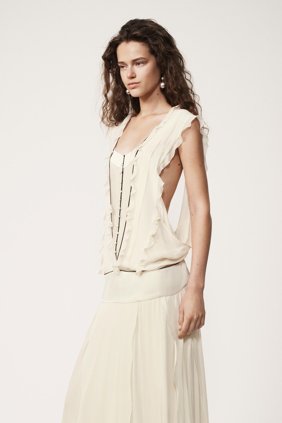 ROBE VOLANTS - THE ITEM ZARA WOMAN