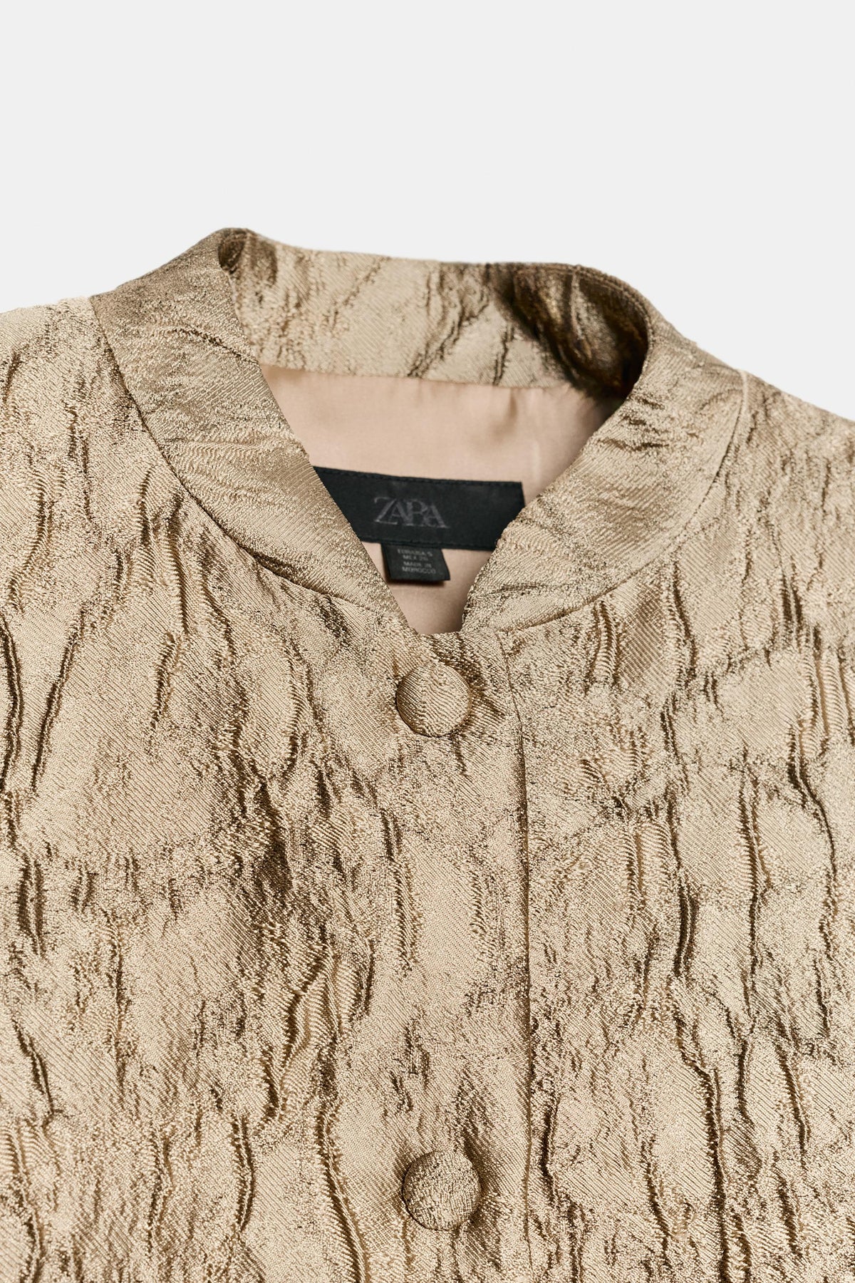 BLOUSON BOMBER JACQUARD FLORAL