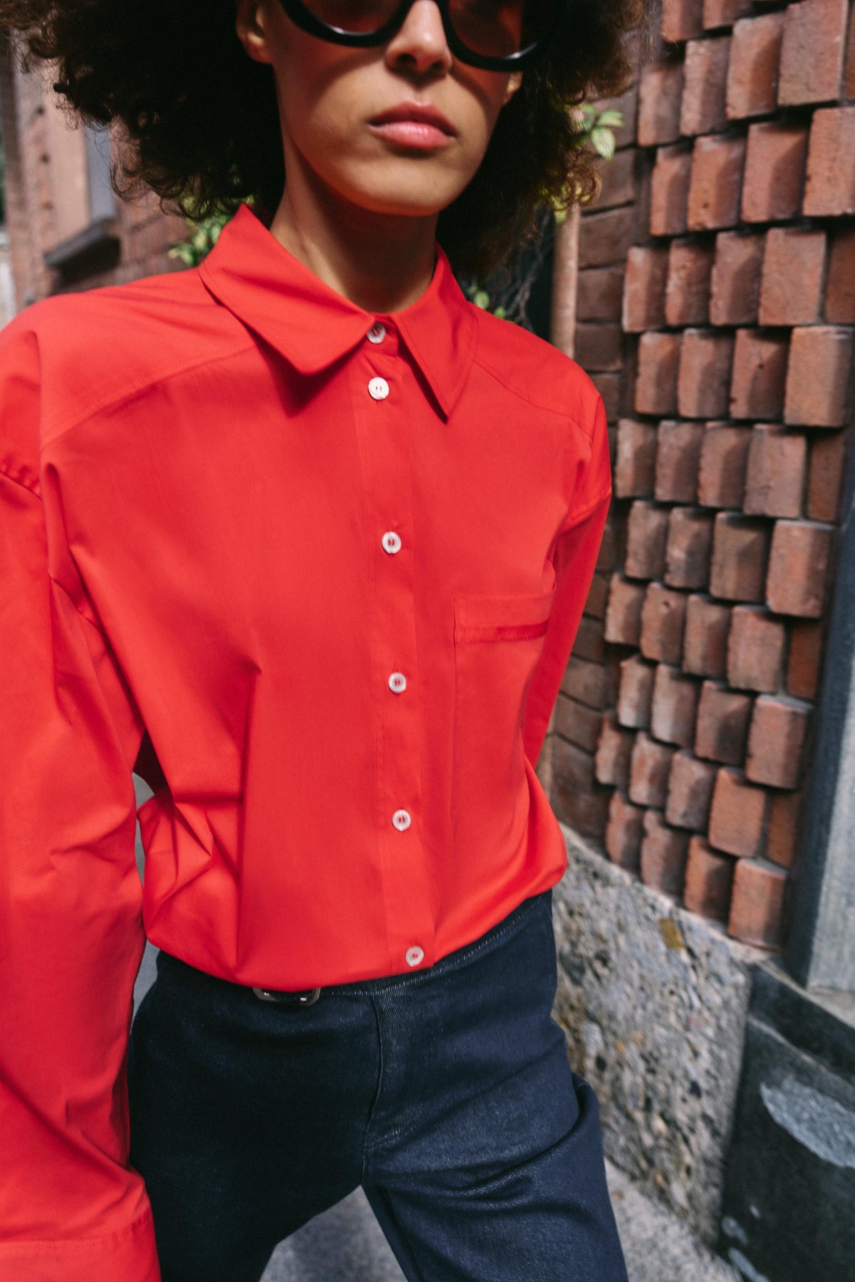OVERSIZE POPLIN SHIRT