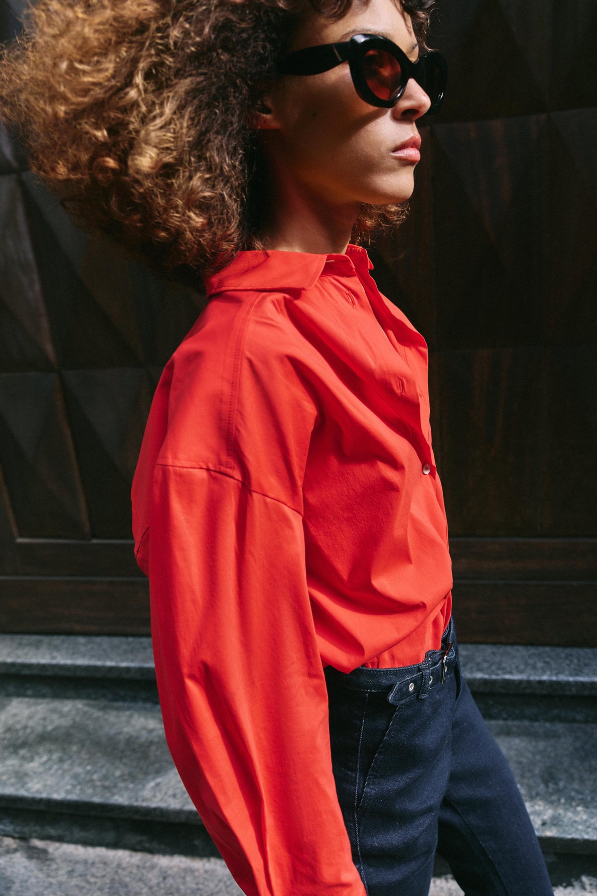 OVERSIZE POPLIN SHIRT