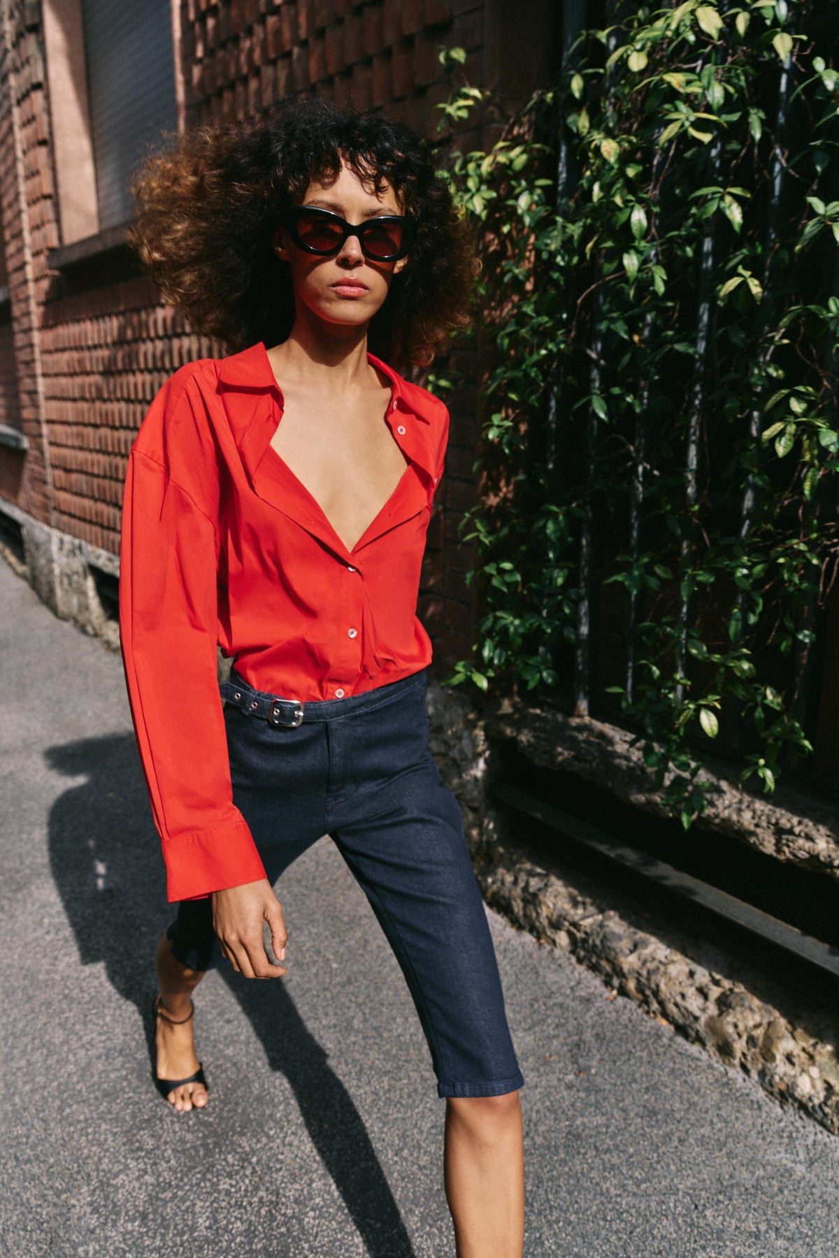OVERSIZE POPLIN SHIRT