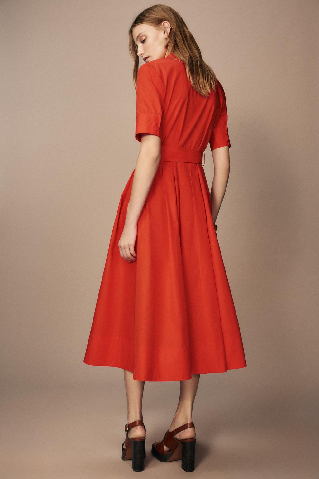 ZW COLLECTION POPLIN DRESS