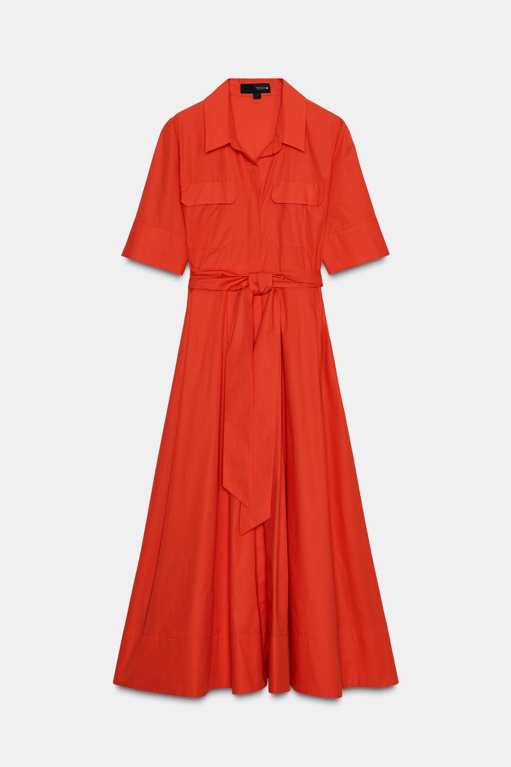 ZW COLLECTION POPLIN DRESS