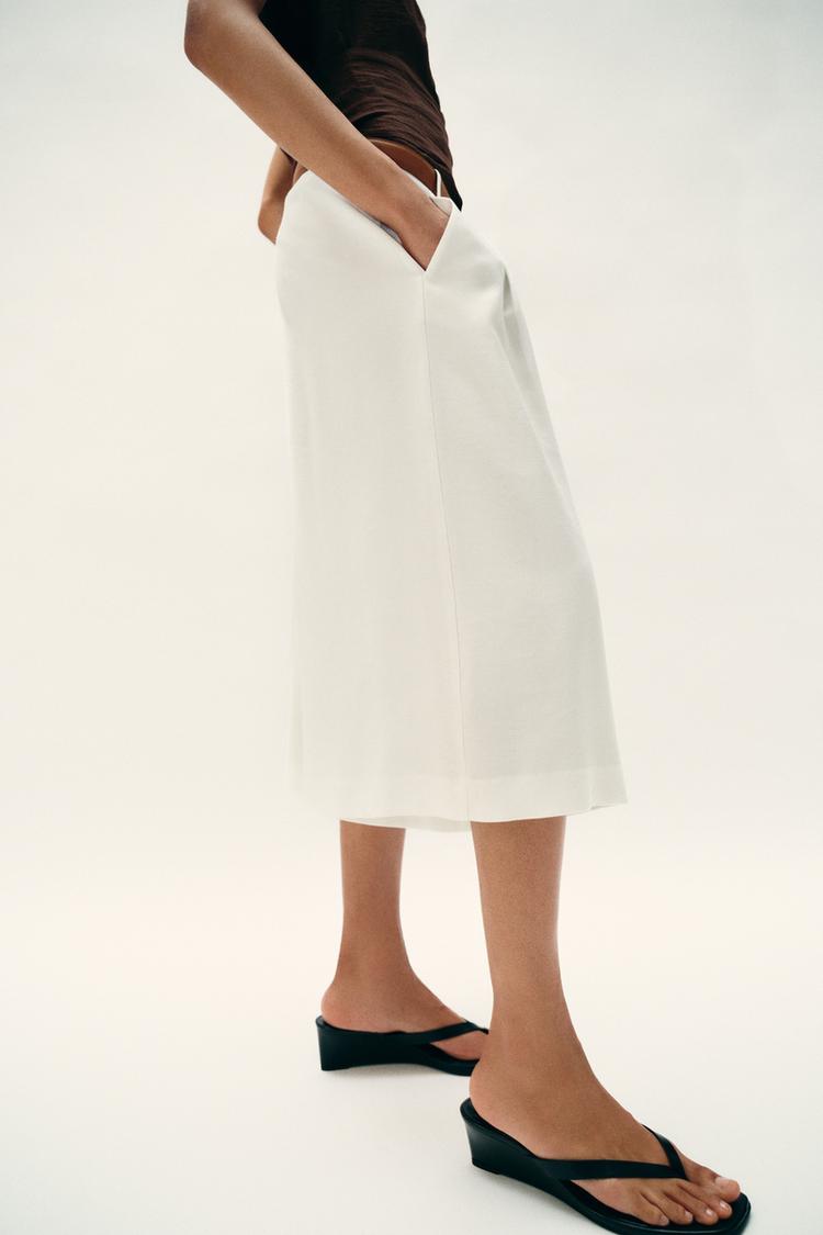 BERMUDA LONGUE SANS CEINTURE